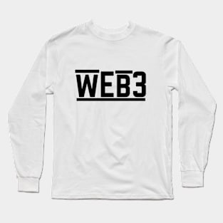 Web3 Long Sleeve T-Shirt